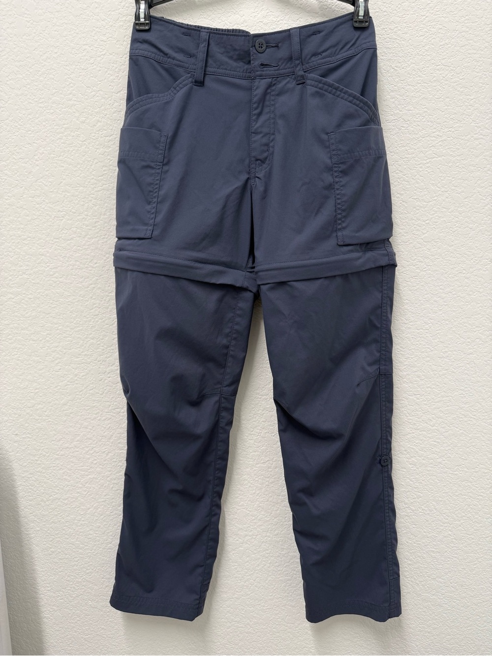 Girls REI Coop Convertible Pants, Medium 10/12, Blue